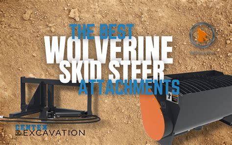 wolverine mini skid steer|skid steer tiller wolverine attachment.